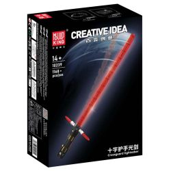 MouldKing 10239 Crossguard Lightsaber Xếp hình lắp ráp ghép mô hình thanh kiếm bảo vệ chéo