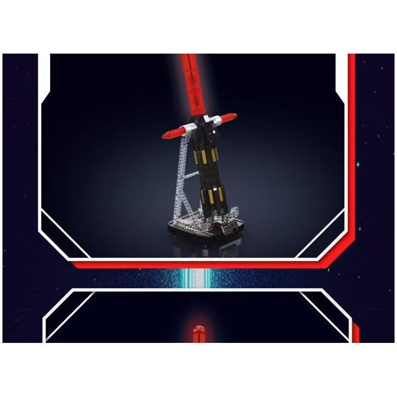 MouldKing 10239 Crossguard Lightsaber Xếp hình lắp ráp ghép mô hình thanh kiếm bảo vệ chéo