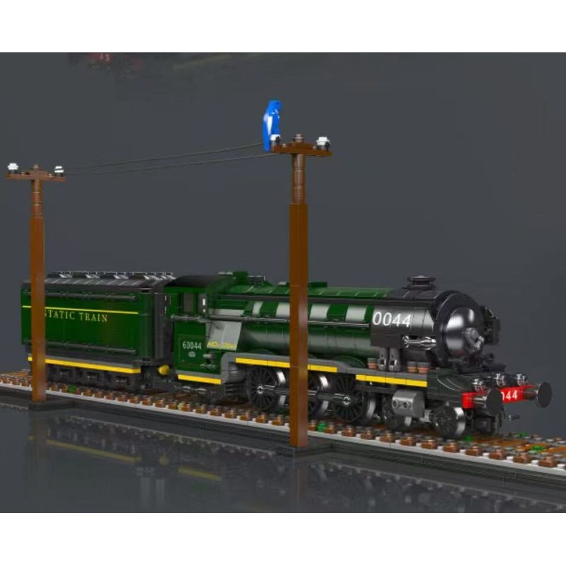 MouldKing 12044 Flying Scotsman Xếp hình lắp ráp ghép mô hình Tàu hơi nước cổ Flying Scots