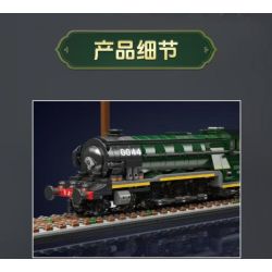 MouldKing 12044 Flying Scotsman Xếp hình lắp ráp ghép mô hình Tàu hơi nước cổ Flying Scots