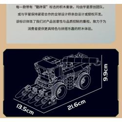 MouldKing 24091 Combine Harvester Xếp hình lắp ráp ghép mô hình máy gặt đập liên hợp