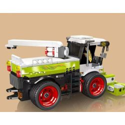 MouldKing 24091 Combine Harvester Xếp hình lắp ráp ghép mô hình máy gặt đập liên hợp