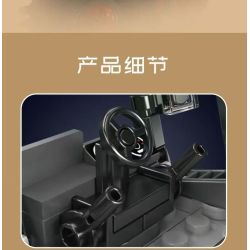 MouldKing 24091 Combine Harvester Xếp hình lắp ráp ghép mô hình máy gặt đập liên hợp