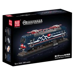 MouldKing 12045 Vectron European Electric Passenger Train Xếp hình lắp ráp ghép mô hình Đầu máy điện Siemens Vectron