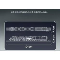 MouldKing 12049 Big Boy 4-8-8-4 Locomotive Xếp hình lắp ráp ghép mô hình Đầu máy hơi nước bánh lốp Big Boy 4-8-8-4