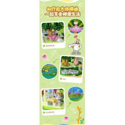 AREA-X AB0088 Xếp hình lắp ráp ghép mô hình SpongeBob SquarePants: Ngôi nhà trên cây có mái vòm của Sandy