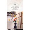 CaDA DoubleE C59023 Xếp hình lắp ráp ghép mô hình Nghệ thuật cắm hoa theo chủ nghĩa Livtist Trung Hoa: Tìm kiếm mùa xuân
