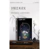 CaDA DoubleE C59024 Xếp hình lắp ráp ghép mô hình Nghệ thuật cắm hoa theo chủ nghĩa Livtist Trung Quốc: Zhixia