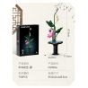 CaDA DoubleE C59026 Xếp hình lắp ráp ghép mô hình Nghệ thuật cắm hoa theo chủ nghĩa Livtist Trung Quốc: Yidong