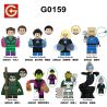 G brand G0159 G brand GH0438 G brand GH0439 G brand GH0440 G brand GH0441 G brand GH0442 G brand GH0443 G brand GH0444 G brand GH0445 Fantastic Four Xếp hình lắp ráp ghép mô hình Fantastic Four Minifigures 8 loại