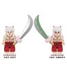 unknown DXMH535A unknown DXMH535B Inuyasha Xếp hình lắp ráp ghép mô hình Inuyasha minifigure 2 loại