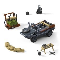 ThirdParty 300021 Typ 166 Schwimmwagen Xếp hình lắp ráp ghép mô hình Xe lội nước Type 166 của Đức 1:35