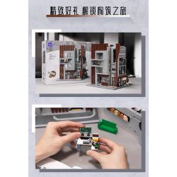 Pantasy 85041 Architecture Firm Xếp hình lắp ráp ghép mô hình Văn phòng thiết kế kiến ​​trúc