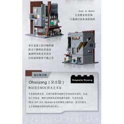 Pantasy 85041 Architecture Firm Xếp hình lắp ráp ghép mô hình Văn phòng thiết kế kiến ​​trúc