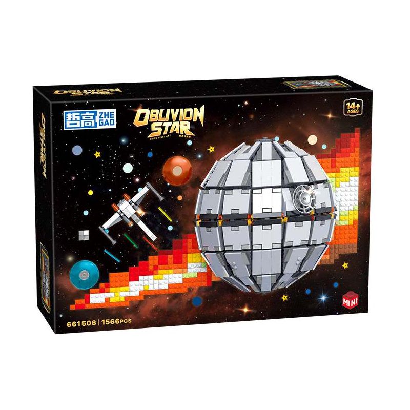 ZHEGAO 661506 Xếp hình lắp ráp ghép mô hình Ngôi sao chết bị lãng quên