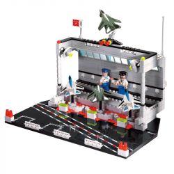 Enlighten 826 Qman 826 non  TÀU SÂN BAY bộ đồ chơi xếp lắp ráp ghép mô hình Military Army COMBATZONES AIRCRAFT CARRIER Quân Sự Bộ Đội 508 khối