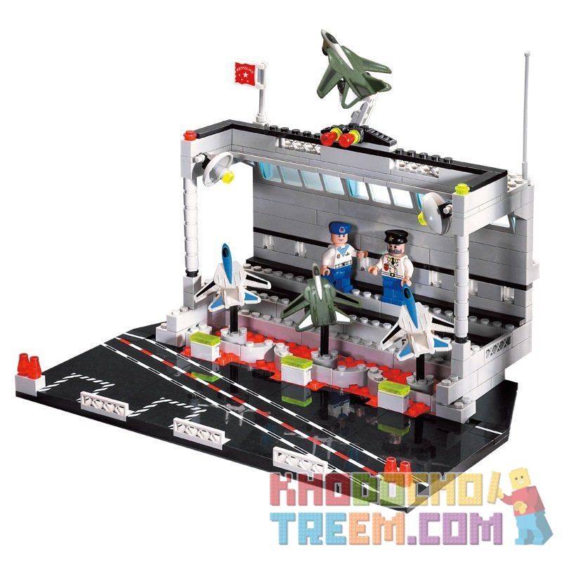 Enlighten 826 Qman 826 non  TÀU SÂN BAY bộ đồ chơi xếp lắp ráp ghép mô hình Military Army COMBATZONES AIRCRAFT CARRIER Quân Sự Bộ Đội 508 khối