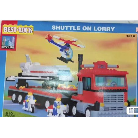 best lock 4316 Xếp hình lắp ráp ghép mô hình vận chuyển trực thăng