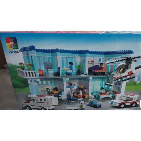 WOMA J5769A Xếp hình lắp ráp ghép mô hình Bệnh viện