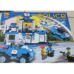 JUBILUX C9696 Xếp hình lắp ráp ghép mô hình đồn cảnh sát