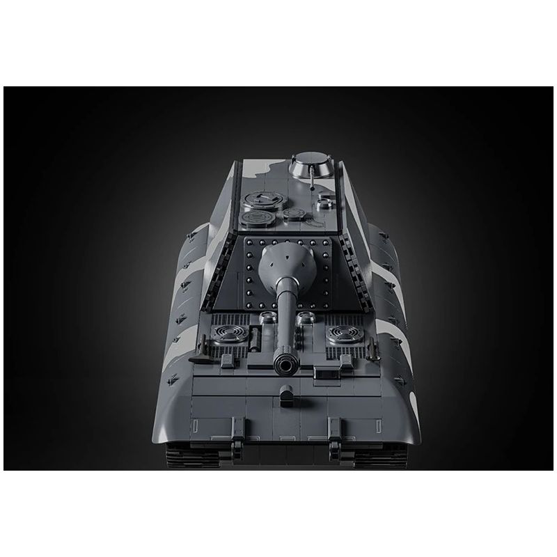 12GO 97018 Jagopanzer E-100 Xếp hình lắp ráp ghép mô hình Pháo chống tăng E-100 1:28