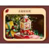 Wekki 516165 Xếp hình lắp ráp ghép mô hình Độc quyền Giáng sinh: Lò sưởi mùa đông ấm áp