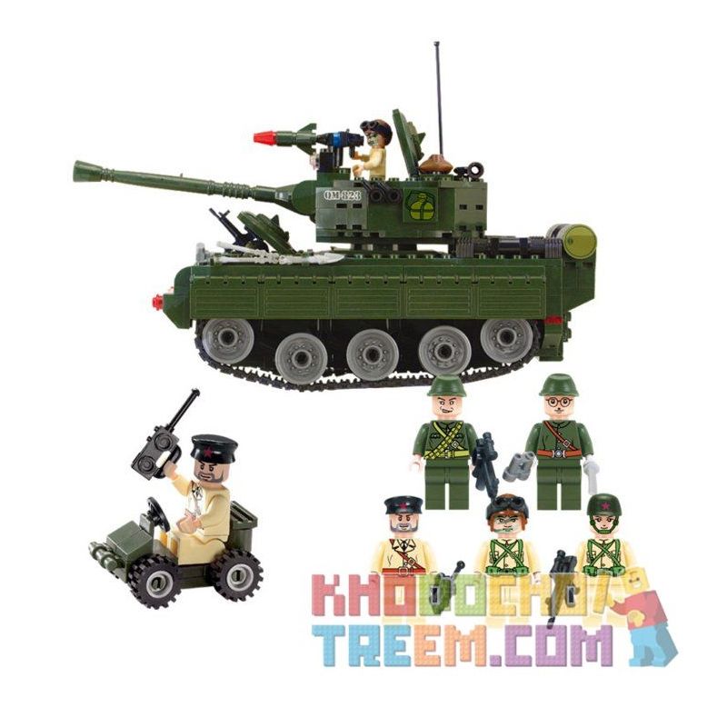 Enlighten 823 Qman 823 non  XE TĂNG bộ đồ chơi xếp lắp ráp ghép mô hình Military Army COMBATZONES TANKS Quân Sự Bộ Đội 466 khối Enlighten 823 Qman 823 non  XE TĂNG bộ đồ chơi xếp lắp ráp ghép mô hình Military Army COMBATZONES TANKS Quân Sự Bộ Đội 466 khối