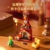 Wekki 516165 Xếp hình lắp ráp ghép mô hình Độc quyền Giáng sinh: Lò sưởi mùa đông ấm áp