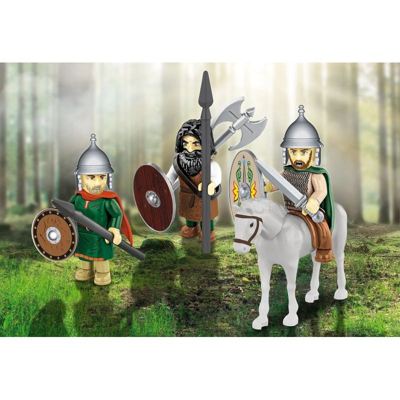 COBI 20075 Germanic Warriors Xếp hình lắp ráp ghép mô hình Chiến binh Đức