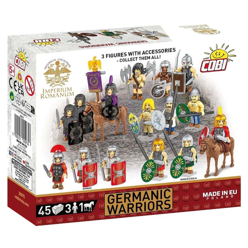 COBI 20075 Germanic Warriors Xếp hình lắp ráp ghép mô hình Chiến binh Đức