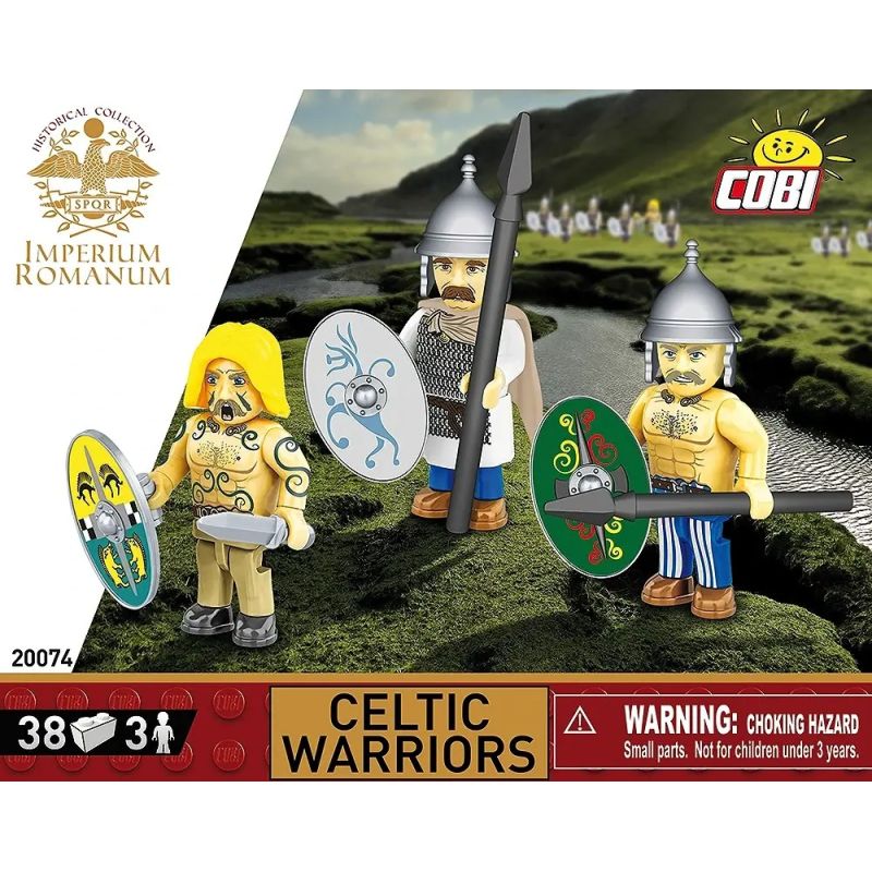COBI 20074 Celtic Warriors Xếp hình lắp ráp ghép mô hình Chiến binh Celtic