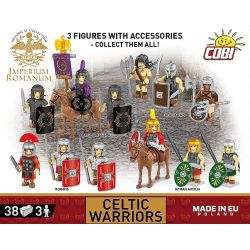 COBI 20074 Celtic Warriors Xếp hình lắp ráp ghép mô hình Chiến binh Celtic