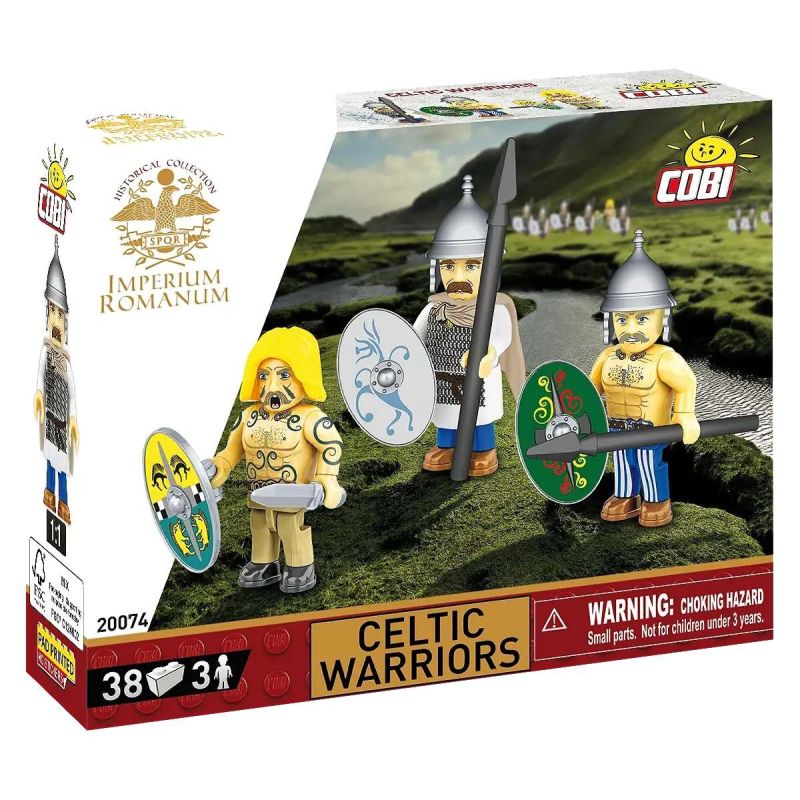COBI 20074 Celtic Warriors Xếp hình lắp ráp ghép mô hình Chiến binh Celtic