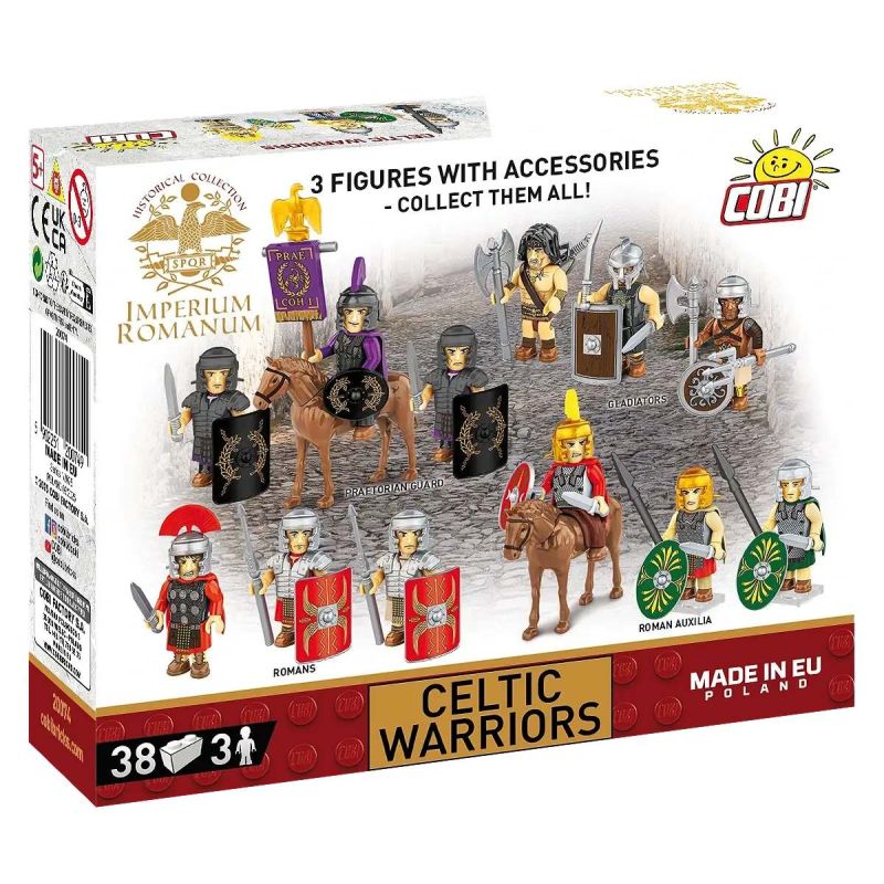 COBI 20074 Celtic Warriors Xếp hình lắp ráp ghép mô hình Chiến binh Celtic