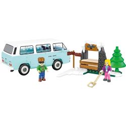 COBI 24639 Volkswagen T3 Winter Adventure Xếp hình lắp ráp ghép mô hình Cuộc phiêu lưu mùa đông của Volkswagen T3 Station Wagon
