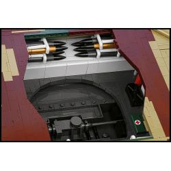 COBI 2808 Tiger II Königstiger Xếp hình lắp ráp ghép mô hình Xe tăng hạng nặng King Tiger 1:12