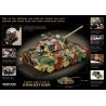 COBI 2808 Tiger II Königstiger Xếp hình lắp ráp ghép mô hình Xe tăng hạng nặng King Tiger 1:12
