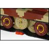 COBI 2808 Tiger II Königstiger Xếp hình lắp ráp ghép mô hình Xe tăng hạng nặng King Tiger 1:12
