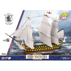 COBI 20096 HMS Victory Xếp hình lắp ráp ghép mô hình Chiến thắng HMS 1:144