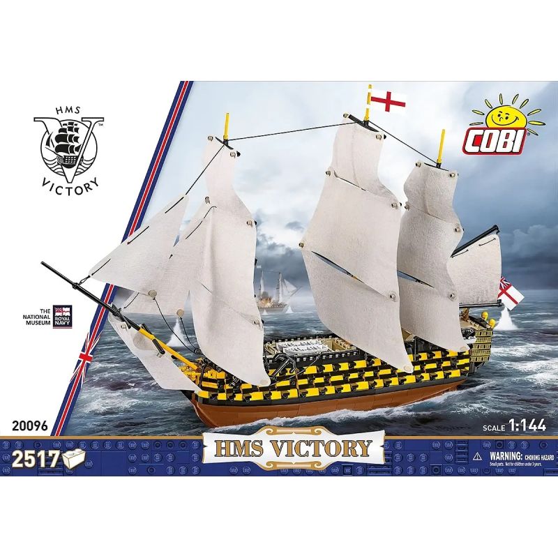 COBI 20096 HMS Victory Xếp hình lắp ráp ghép mô hình Chiến thắng HMS 1:144