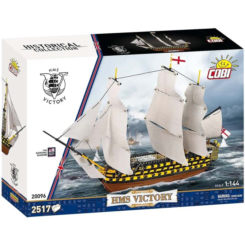 COBI 20096 HMS Victory Xếp hình lắp ráp ghép mô hình Chiến thắng HMS 1:144
