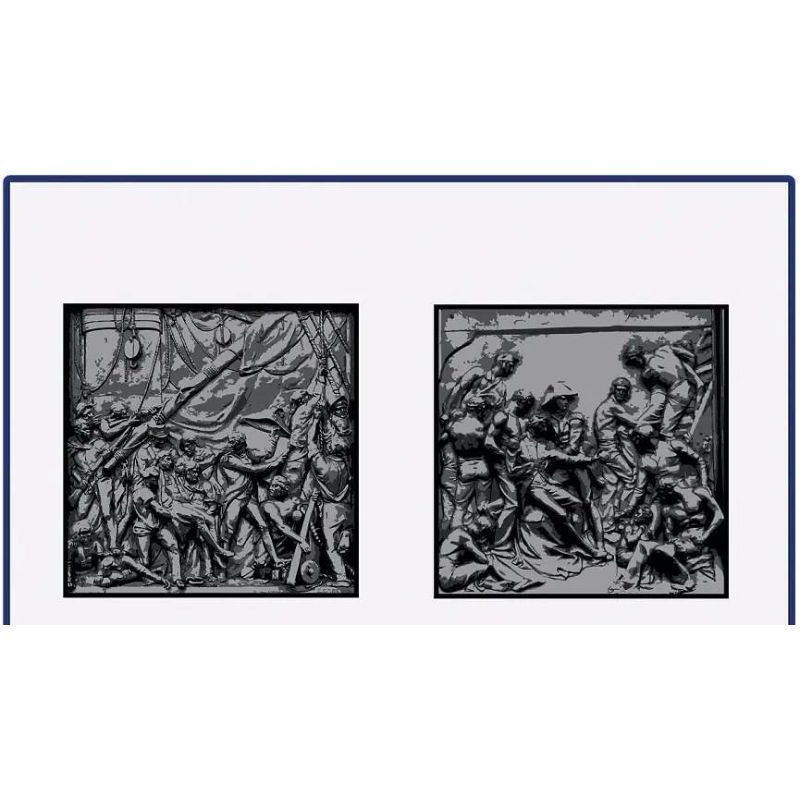 COBI 20097 Nelson's Column Xếp hình lắp ráp ghép mô hình Đài tưởng niệm Nelson ở Anh