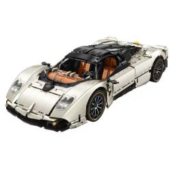 small angle JD118 Pagani Utopia Car Xếp hình lắp ráp ghép mô hình Xe thể thao Pagani Utopia 1:8