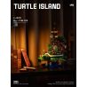 small angle JD125 Turtle Island Xếp hình lắp ráp ghép mô hình đảo rùa