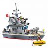 Enlighten 819 Qman 819 non  TẤN CÔNG CĂN CỨ TRÊN ĐẢO bộ đồ chơi xếp lắp ráp ghép mô hình Military Army COMBATZONES FORT OF THE ISLAND Quân Sự Bộ Đội 505 khối