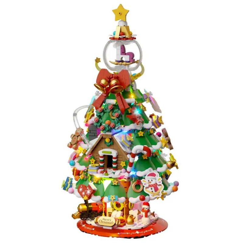Pantasy 86004 Christmas Tree Xếp hình lắp ráp ghép mô hình cây thông giáng sinh