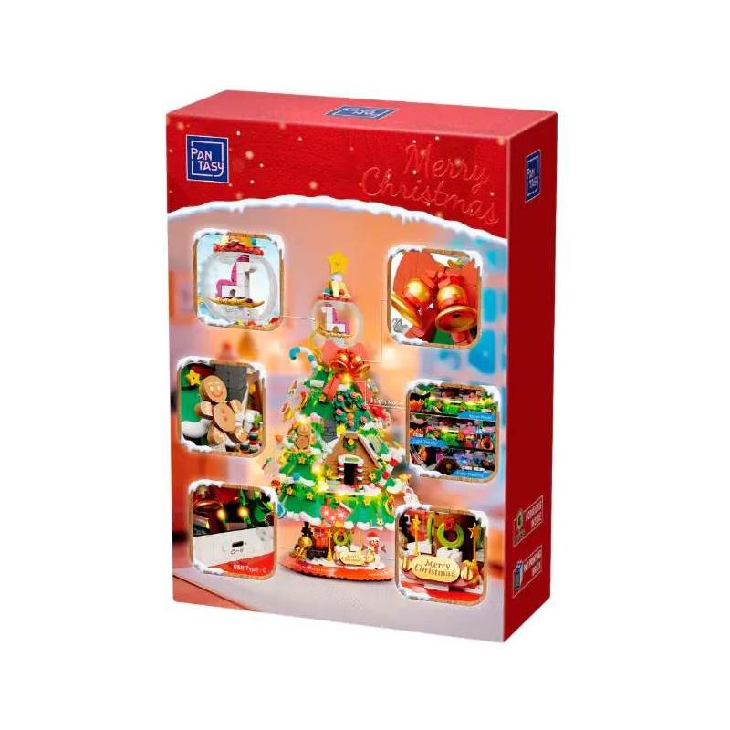 Pantasy 86004 Christmas Tree Xếp hình lắp ráp ghép mô hình cây thông giáng sinh