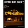 small angle JD113 Coffee Car Club Xếp hình lắp ráp ghép mô hình Quán cà phê sửa chữa ô tô