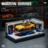 small angle JD097 Modern Garage Xếp hình lắp ráp ghép mô hình ga-ra 