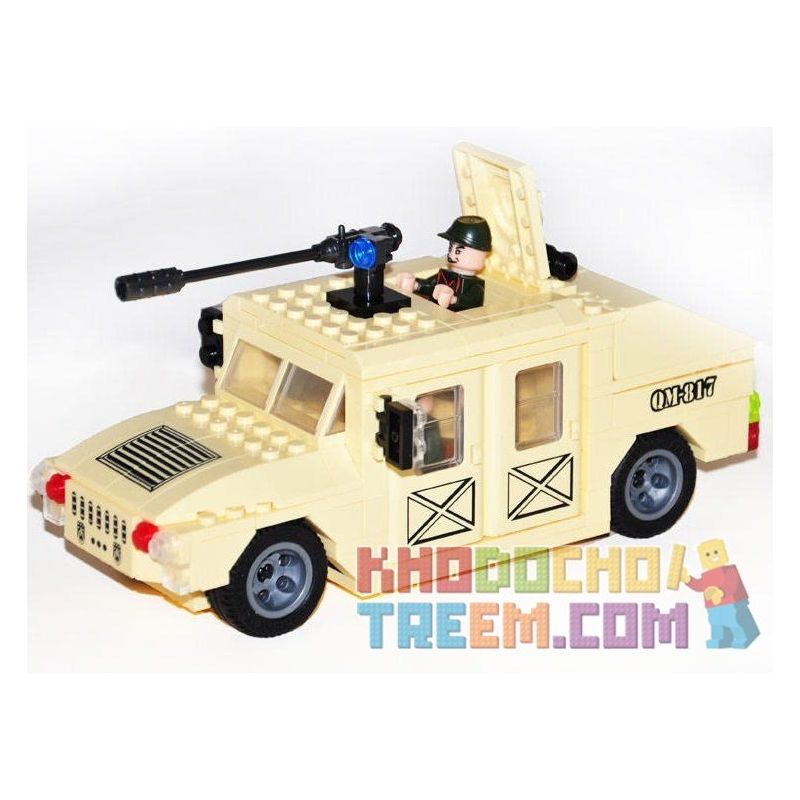 Enlighten 817 Qman 817 Xếp hình kiểu Lego Military Army Combatzones ...